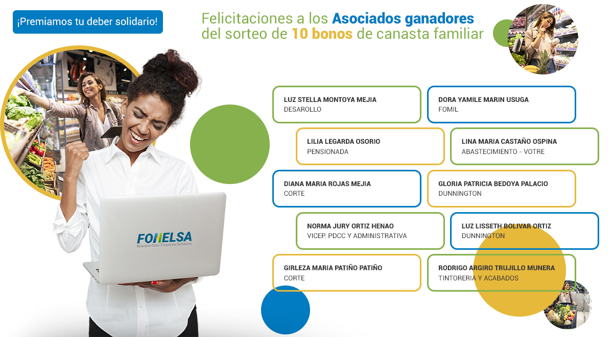 plantilla ganadores sorteo deber solidario